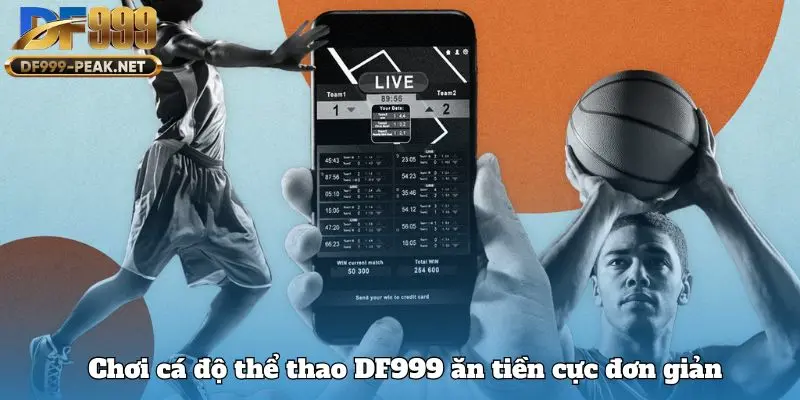 Chơi cá độ thể thao DF999 ăn tiền cực đơn giản
